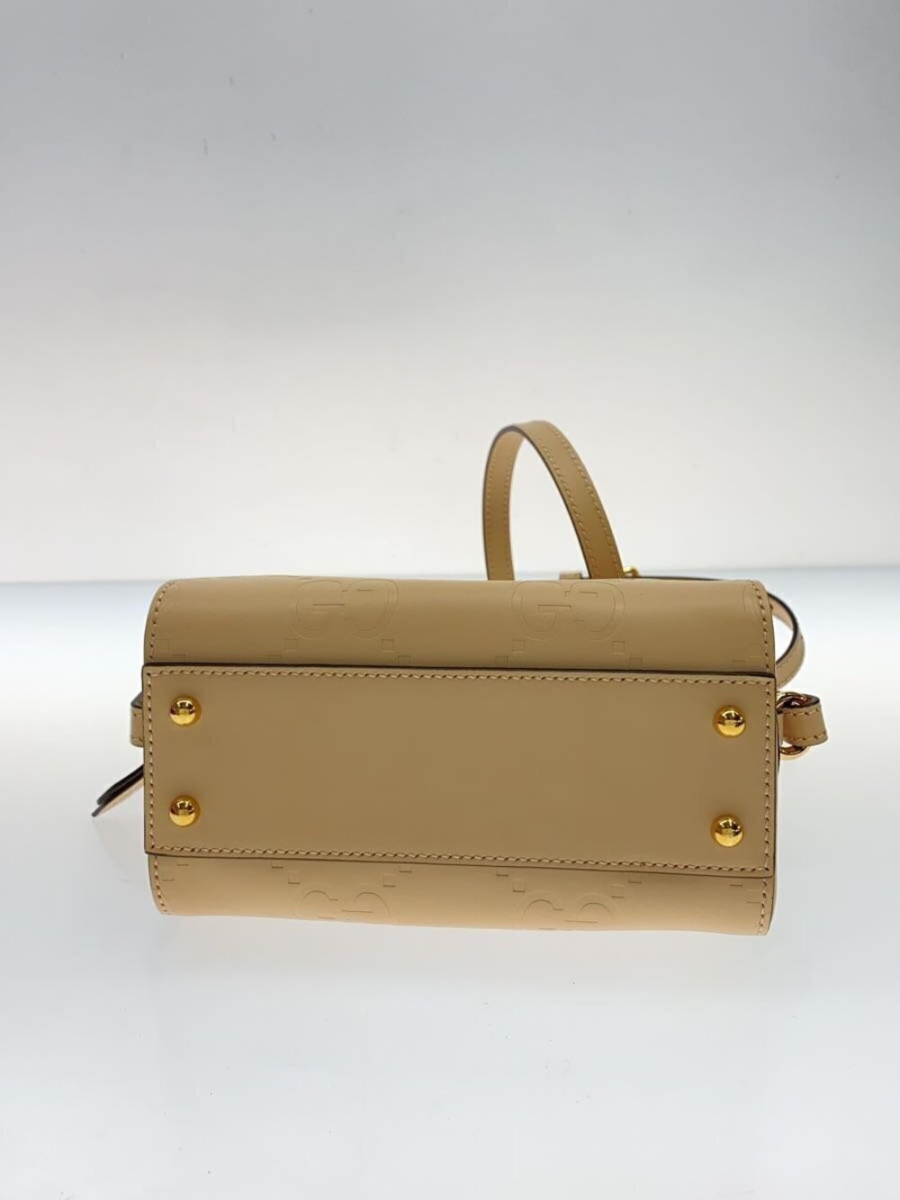 Gucci beige Pink Jumbo GG embossed Chain Crossbody Bag - Picture 4 of 7